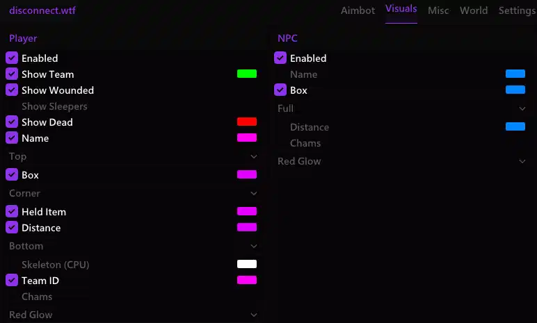 Rust: Disconnect 