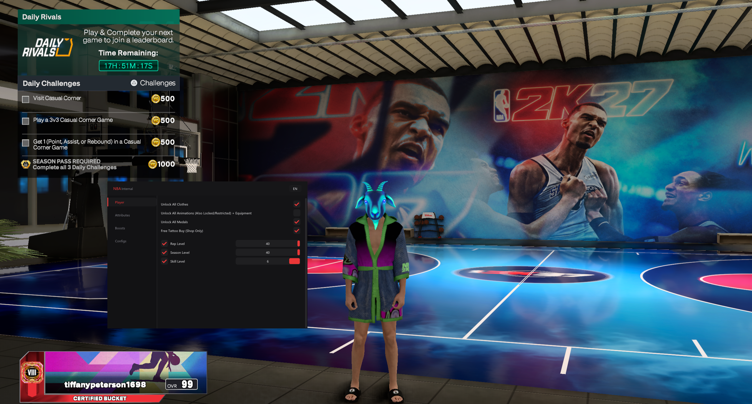 NBA 2K27: Internal