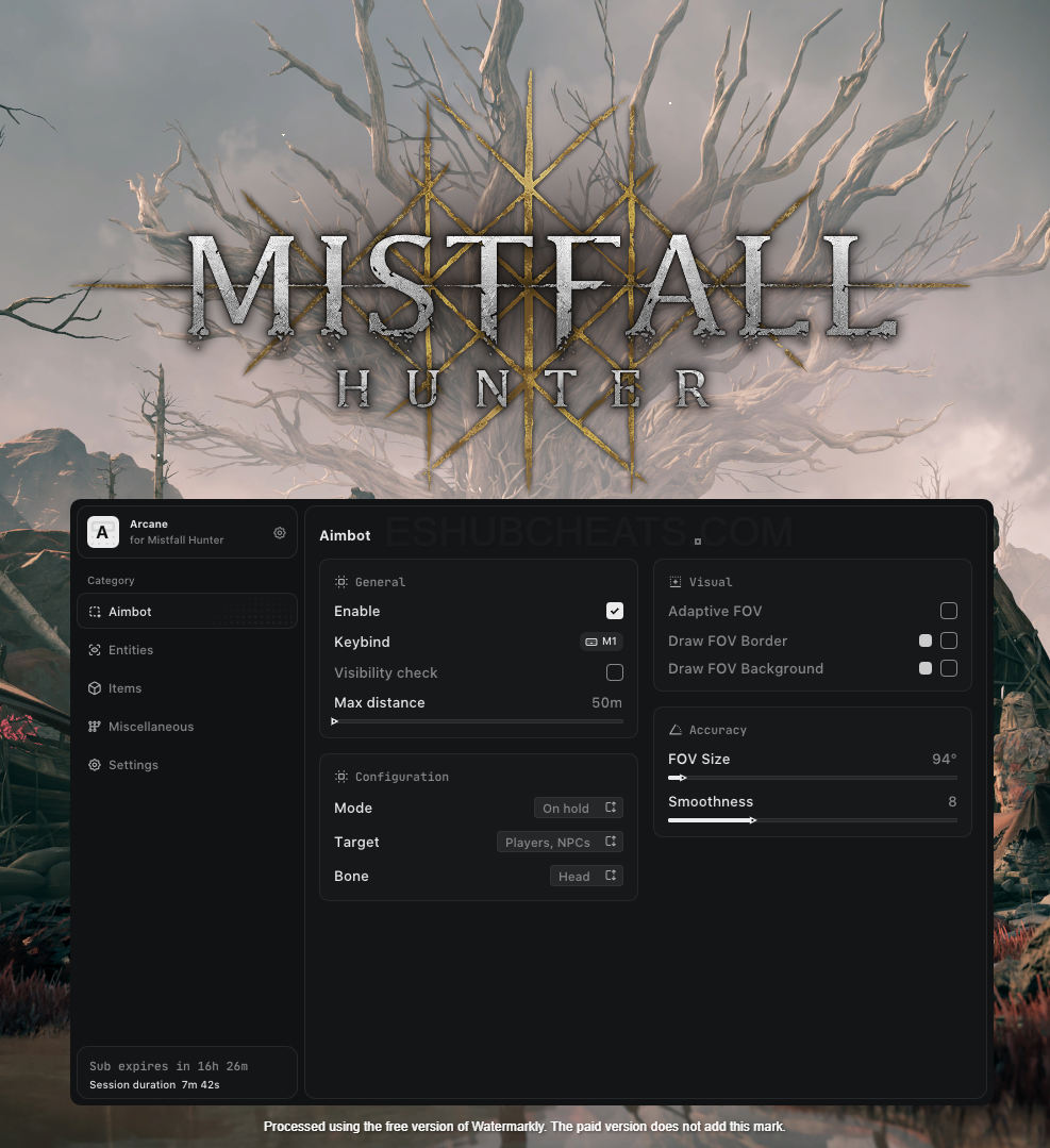 Mistfall Hunter: Arcane