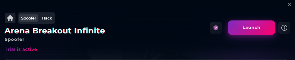 Arena Breakout infinite: Spoofer