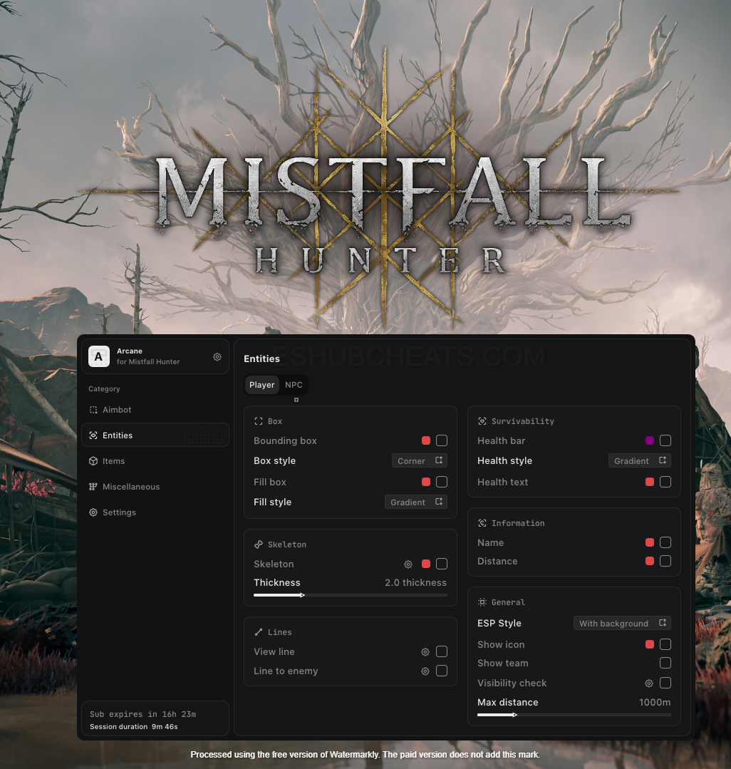 Mistfall Hunter: Arcane