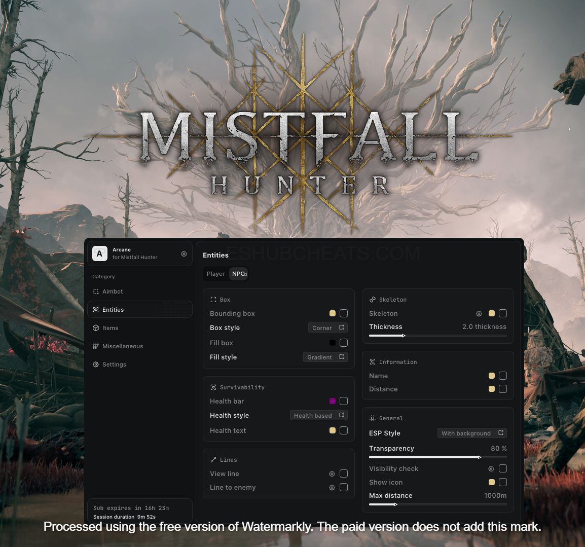Mistfall Hunter: Arcane