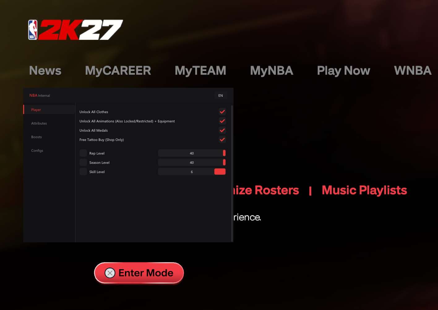 NBA 2K27: Internal