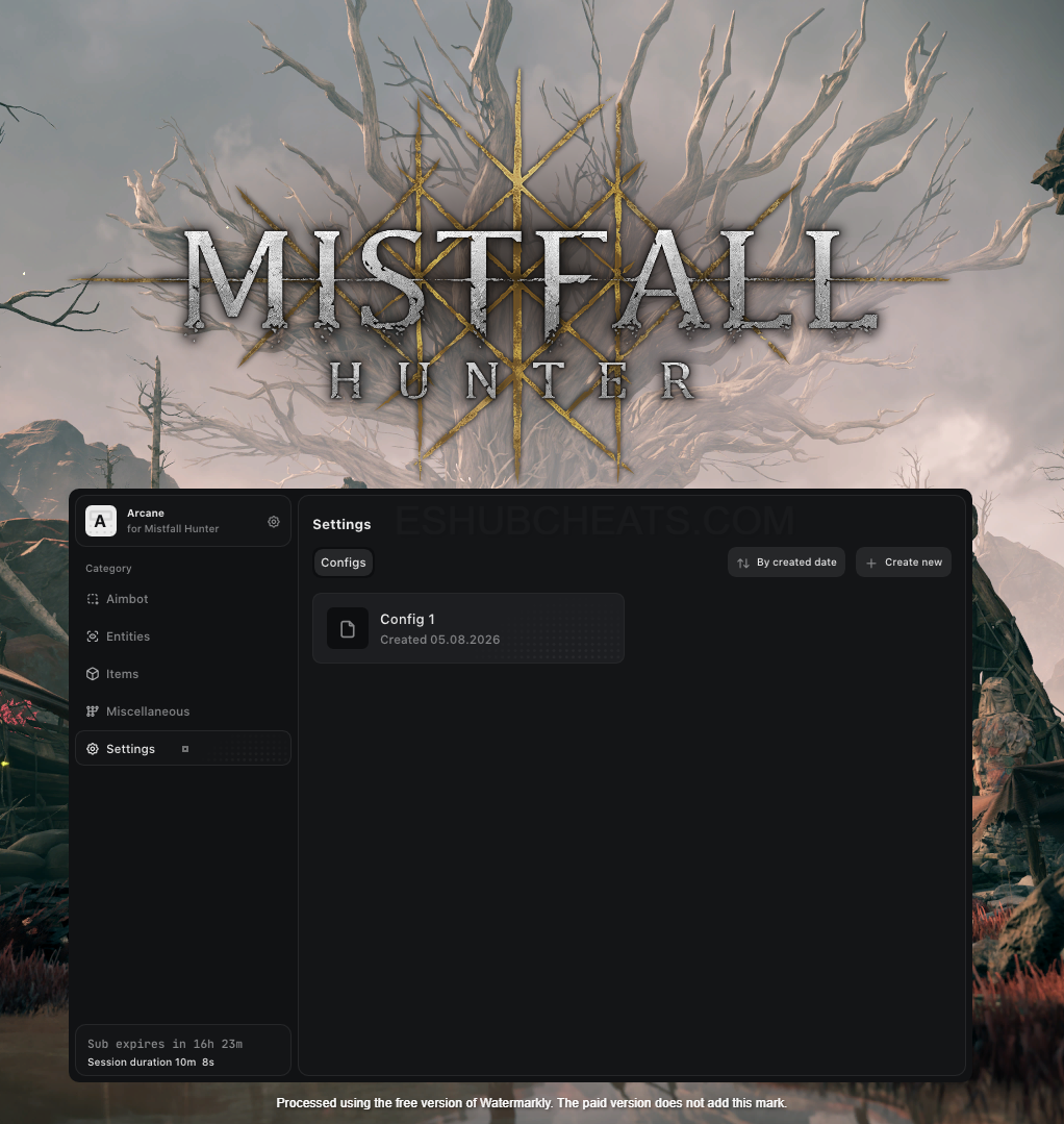 Mistfall Hunter: Arcane